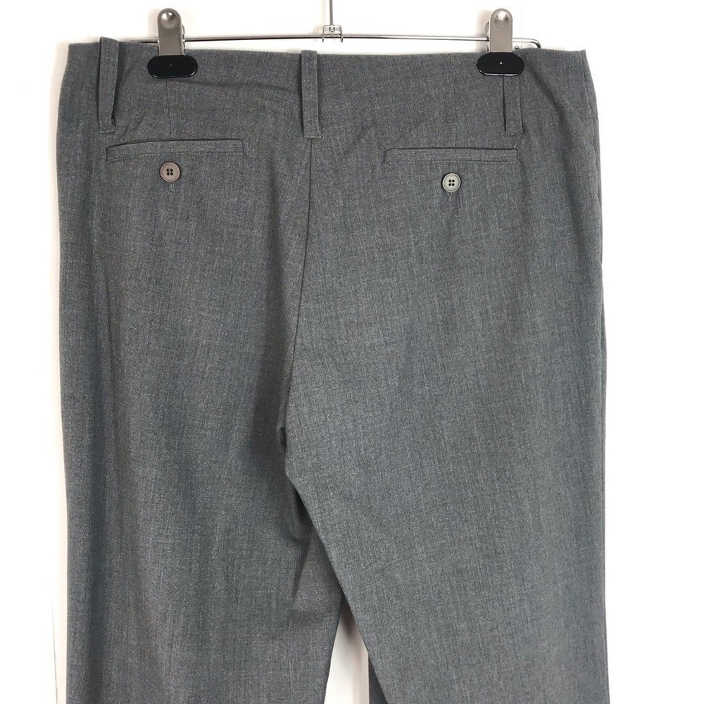 NEW YORK & COMPANY Stretch Gray Wide Leg Dress Pants Women's Size 6 Tall - Picture 3 of 7